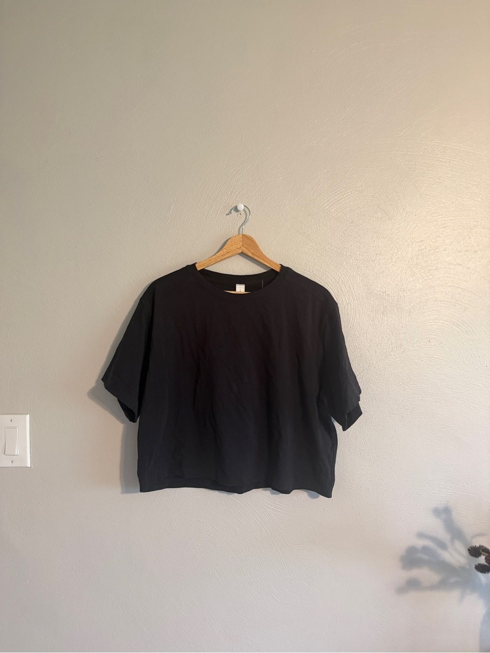 Lululemon All Yours Organic Cotton Cropped Tee